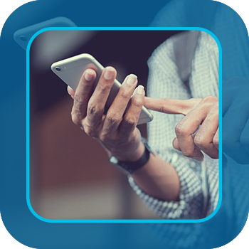 Using Clarity's subscription eCommerce on a mobile device.