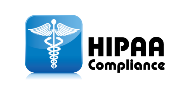 Hipaa compliance icon.