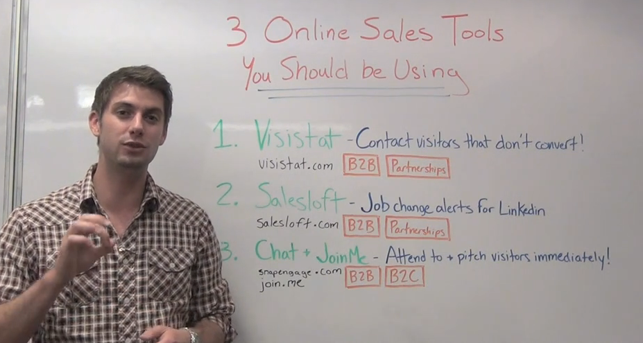 3 online sales tools