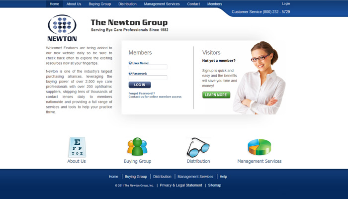 B2B integration example: Newton Group