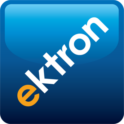 The Ektron logo from the Ektron website